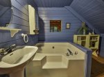 Master Loft Bathroom with soaking tub